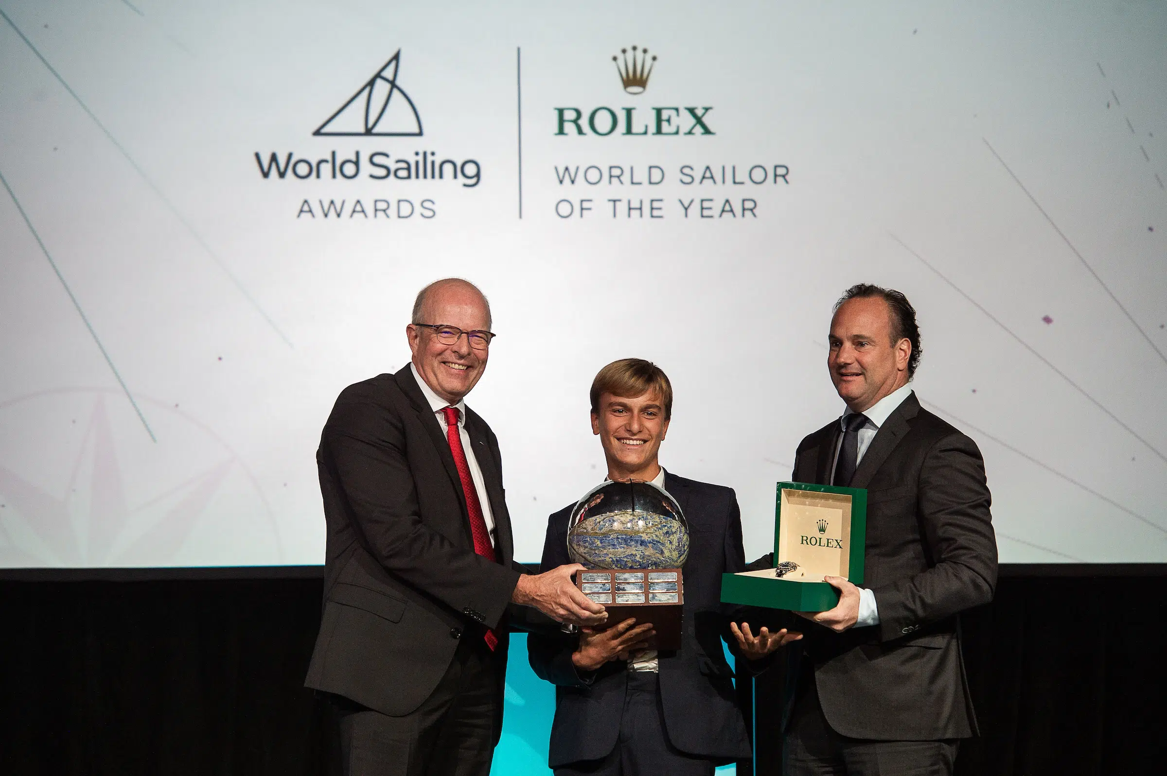 Marco Gradoni ROLEX WORLD SAILOR OF THE YEAR 2019