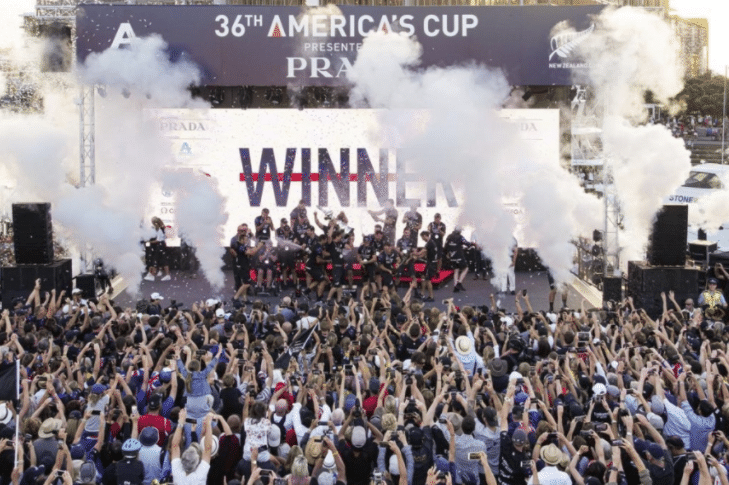 America's Cup: ETNZ vince nuovamente con le cime Armare Ropes